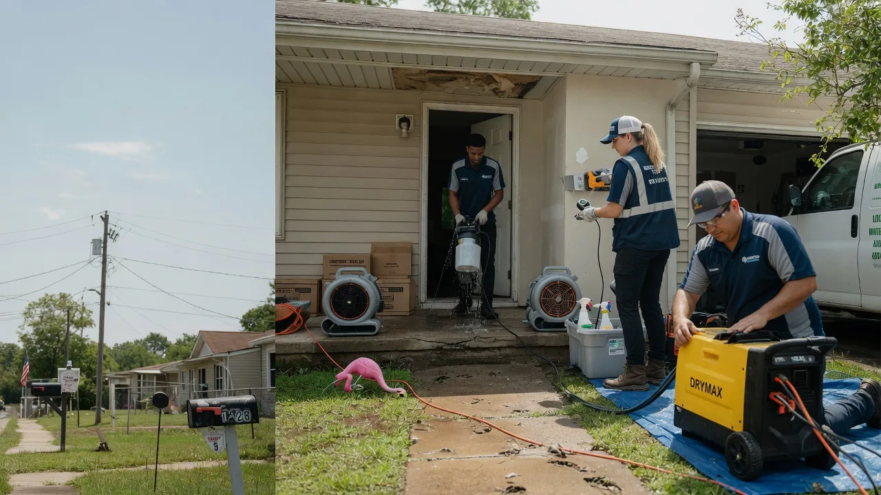 Storm Damage Water Removal in Blackwell, TX near me